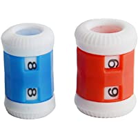 Nicedeal - 4 piezas de repuesto para contador de filas de punto de crochet de plástico- práctico para tejer- suministros…